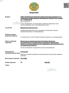 Лицензия Лицензия