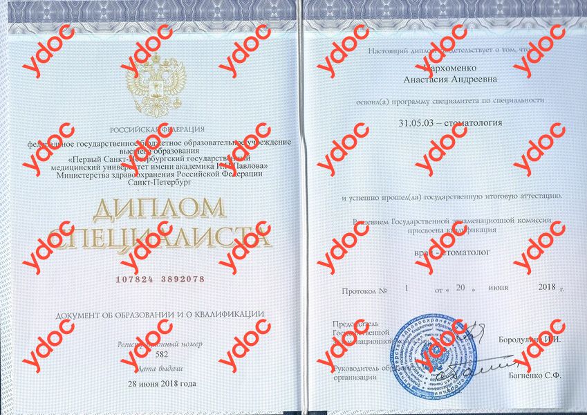 Құжаттар мен фотосуреттер - Пархоменко А. А.