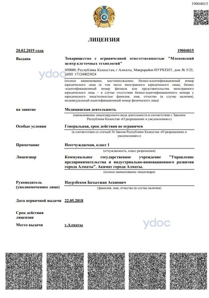 Лицензия Лицензия