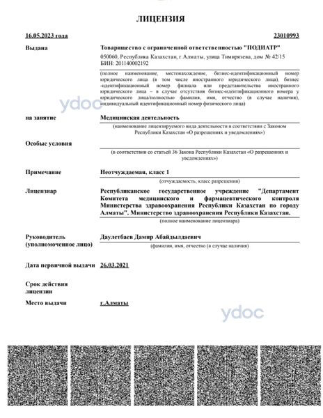 Лицензия Лицензия