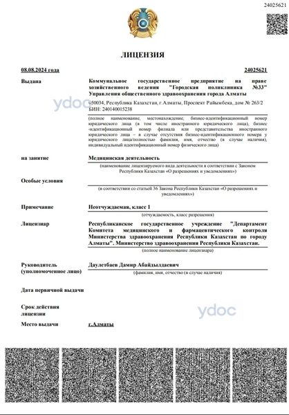 Лицензия Лицензия