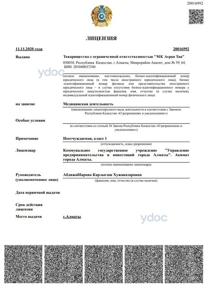 Лицензия Лицензия