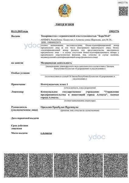 Лицензия Лицензия