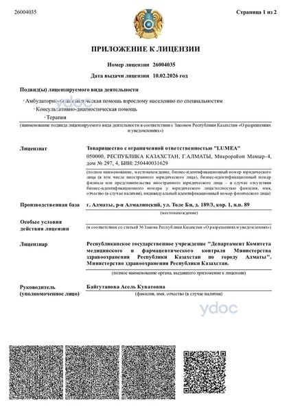 Лицензия Лицензия