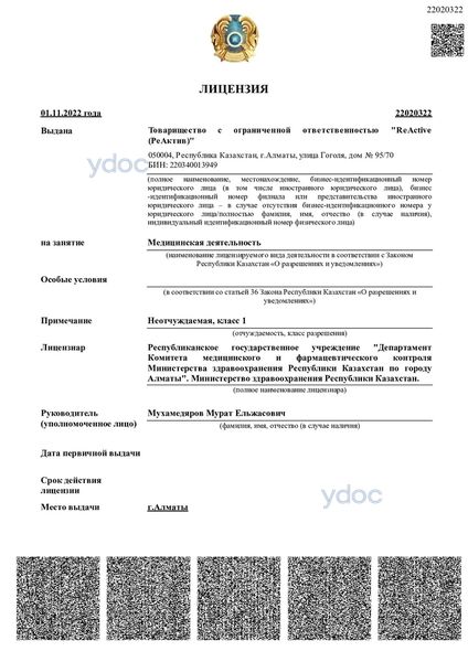 Лицензия Лицензия