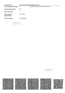 Лицензияға қосымша