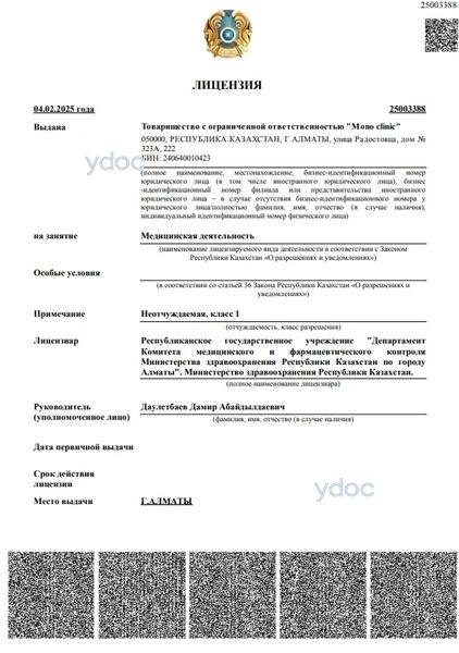 Лицензия Лицензия