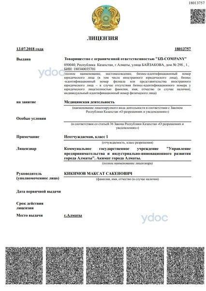 Лицензия Лицензия