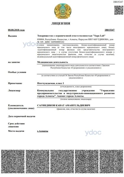 Лицензия Лицензия