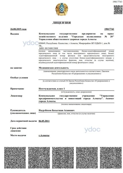 Лицензия Лицензия