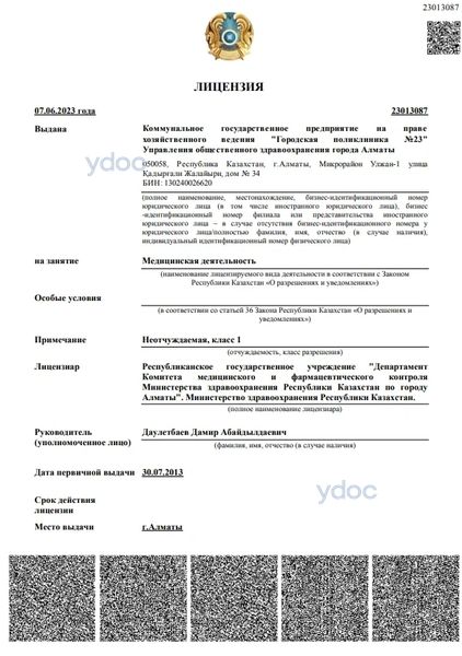 Лицензия Лицензия