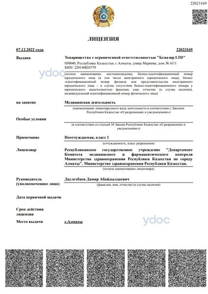 Лицензия Лицензия