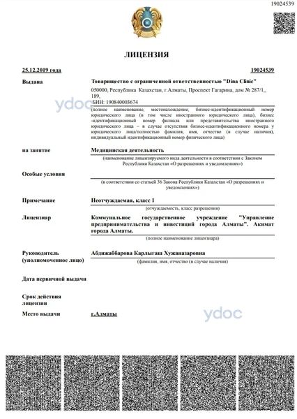 Лицензия Лицензия