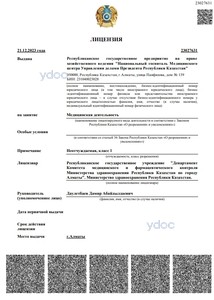 Лицензия