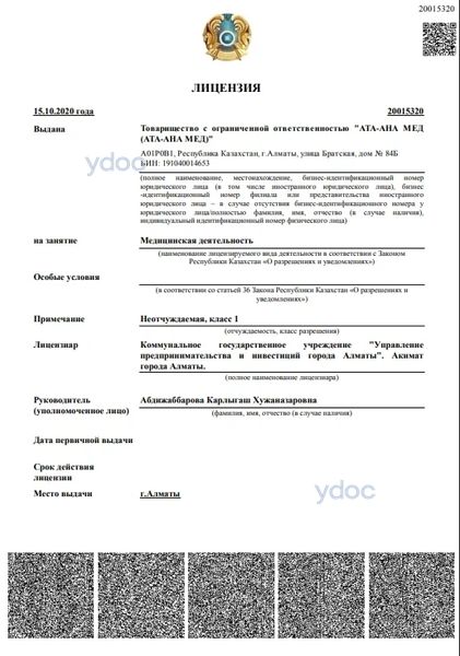 Лицензия Лицензия