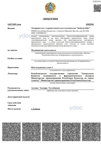 Лицензия Лицензия