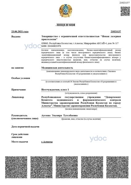 Лицензия Лицензия