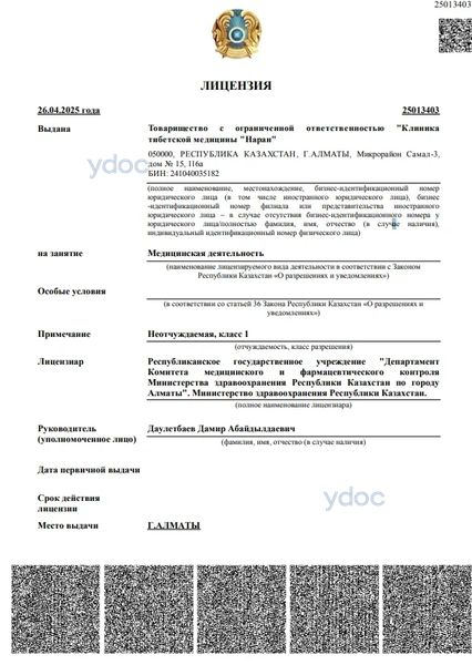 Лицензия Лицензия