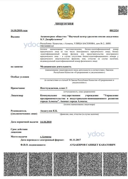 Лицензия Лицензия