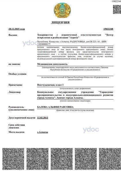 Лицензия Лицензия