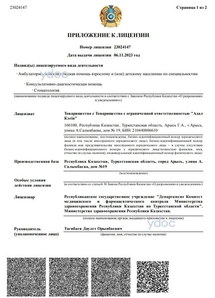 Лицензия Лицензия