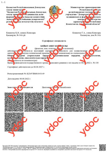 Документы и фотографии - Бейбит А. Б.