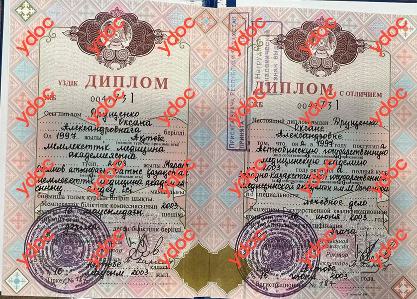 Құжаттар мен фотосуреттер - Друщенко О. А.