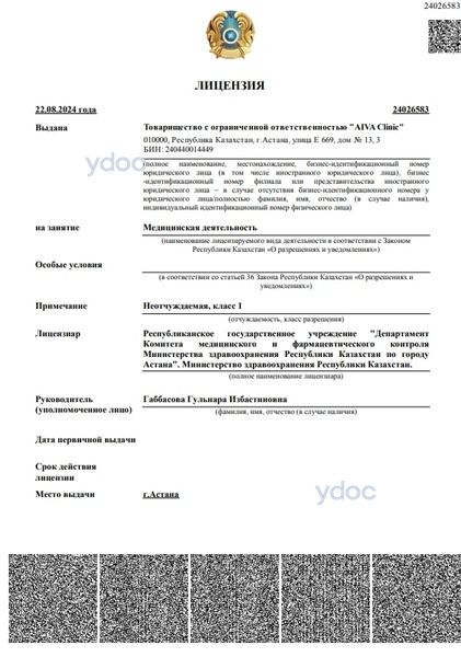 Лицензия Лицензия