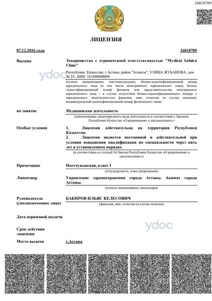 Лицензия Лицензия