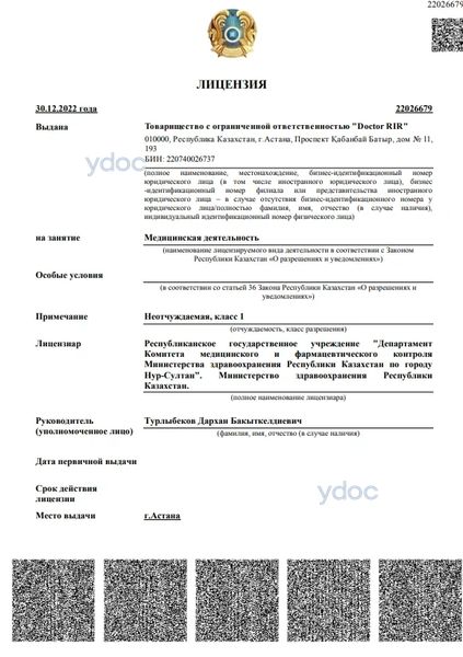 Лицензия Лицензия