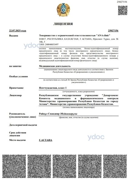 Лицензия Лицензия