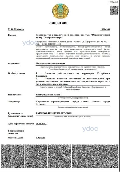 Лицензия Лицензия