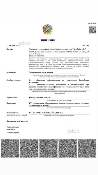 Лицензия Лицензия