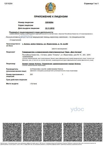 Лицензия Лицензия