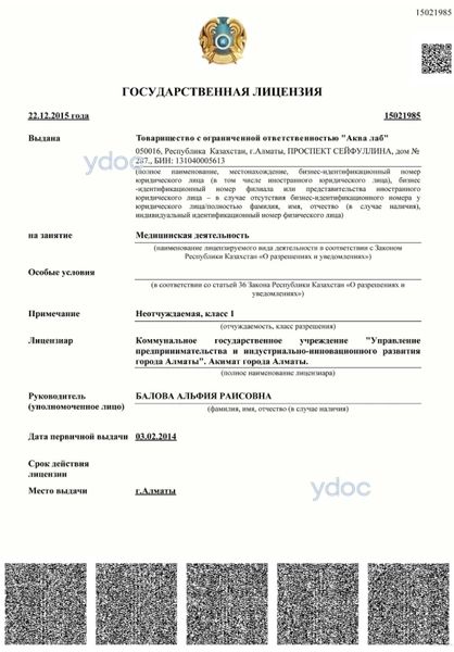 Лицензия Лицензия