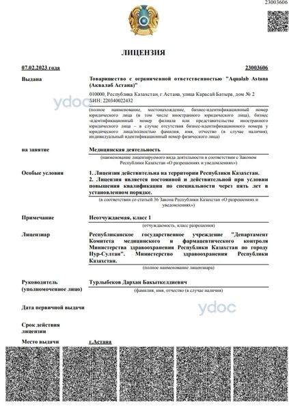 Лицензия Лицензия