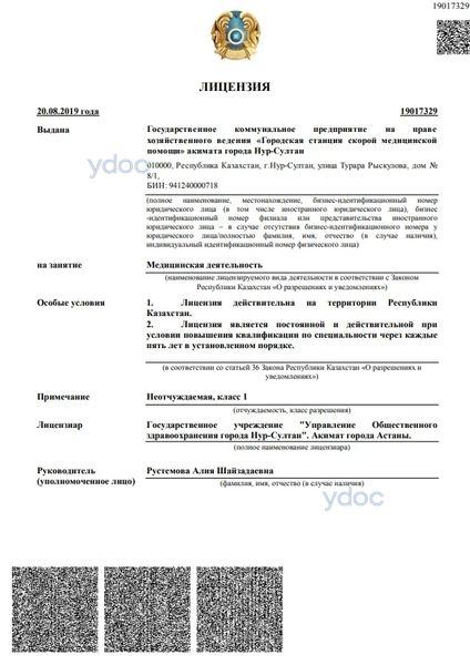 Лицензия Лицензия