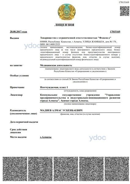 Лицензия Лицензия