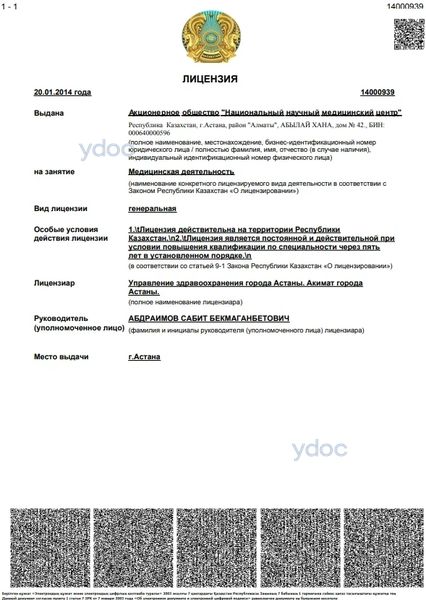 Лицензия Лицензия