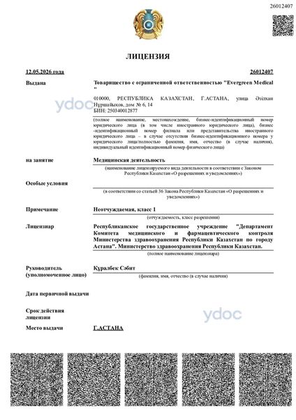 Лицензия Лицензия