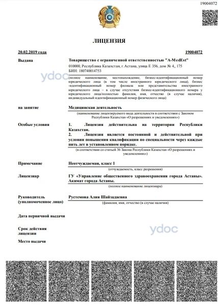 Лицензия Лицензия