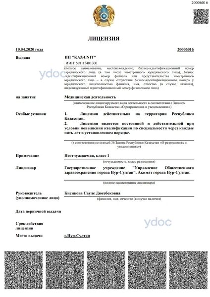 Лицензия Лицензия