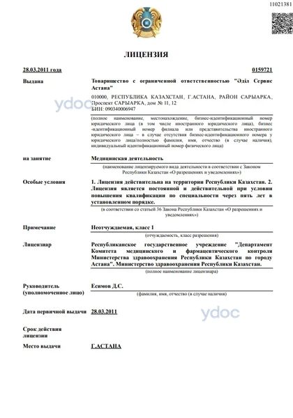 Лицензия Лицензия