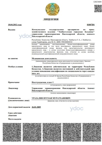 Лицензия Лицензия