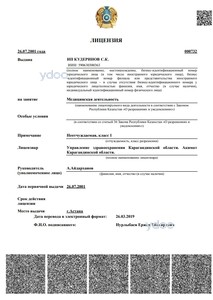 Лицензия Лицензия