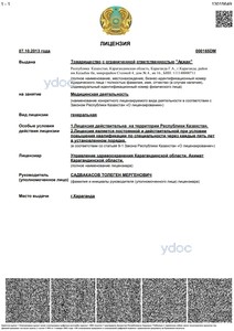 Лицензия Лицензия