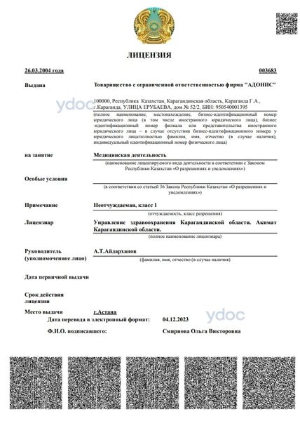 Лицензия Лицензия