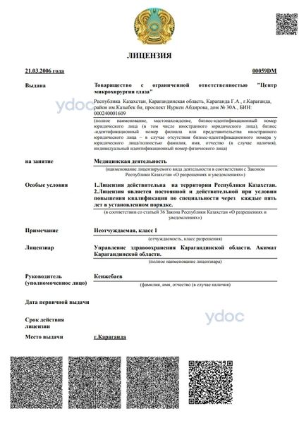 Лицензия Лицензия