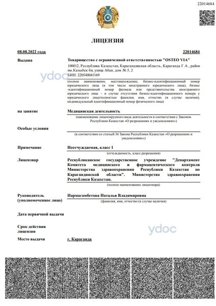 Лицензия Лицензия