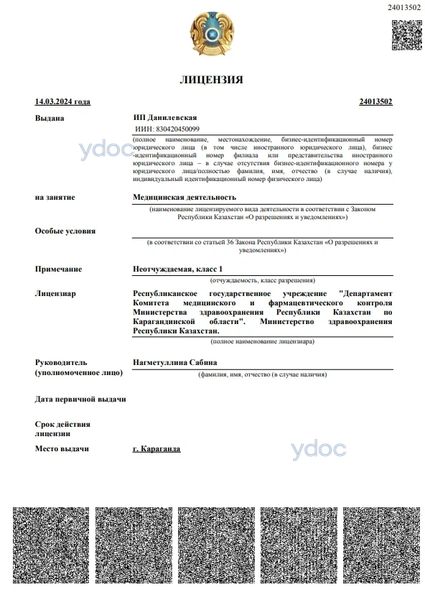 Лицензия Лицензия